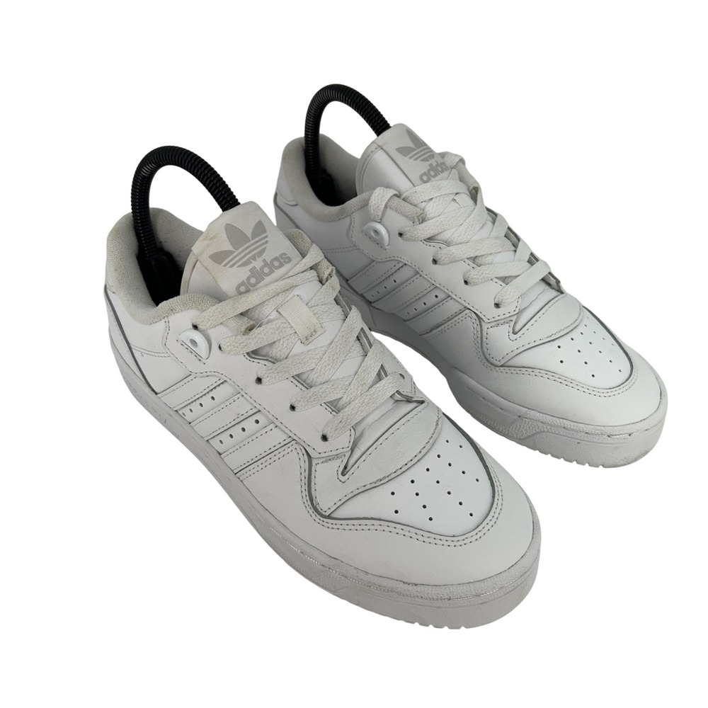 Adidas Forum Low‎ Shoes Mens Size 5.5 Leather Classic Trefoil IF5244 Sneakers